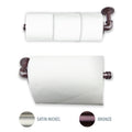 Instyledesign Industrial Pipe Triple Toilet Paper Towel Holder