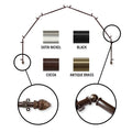 Instyledesign Lotus 6 Sided Bay Window Curtain Rod