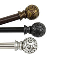Instyledesign Lux Adjustable Curtain Rod Set