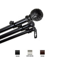 Instyledesign Lux Triple Curtain Rod 13 16 Inch Dia.