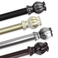 Instyledesign Majesty 1 Inch Diameter Adjustable Curtain Rod