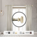 Instyledesign Mantle 1 Side Curtain Rod 12 20 Inch Long Set Of 2 12 To 20 Inches