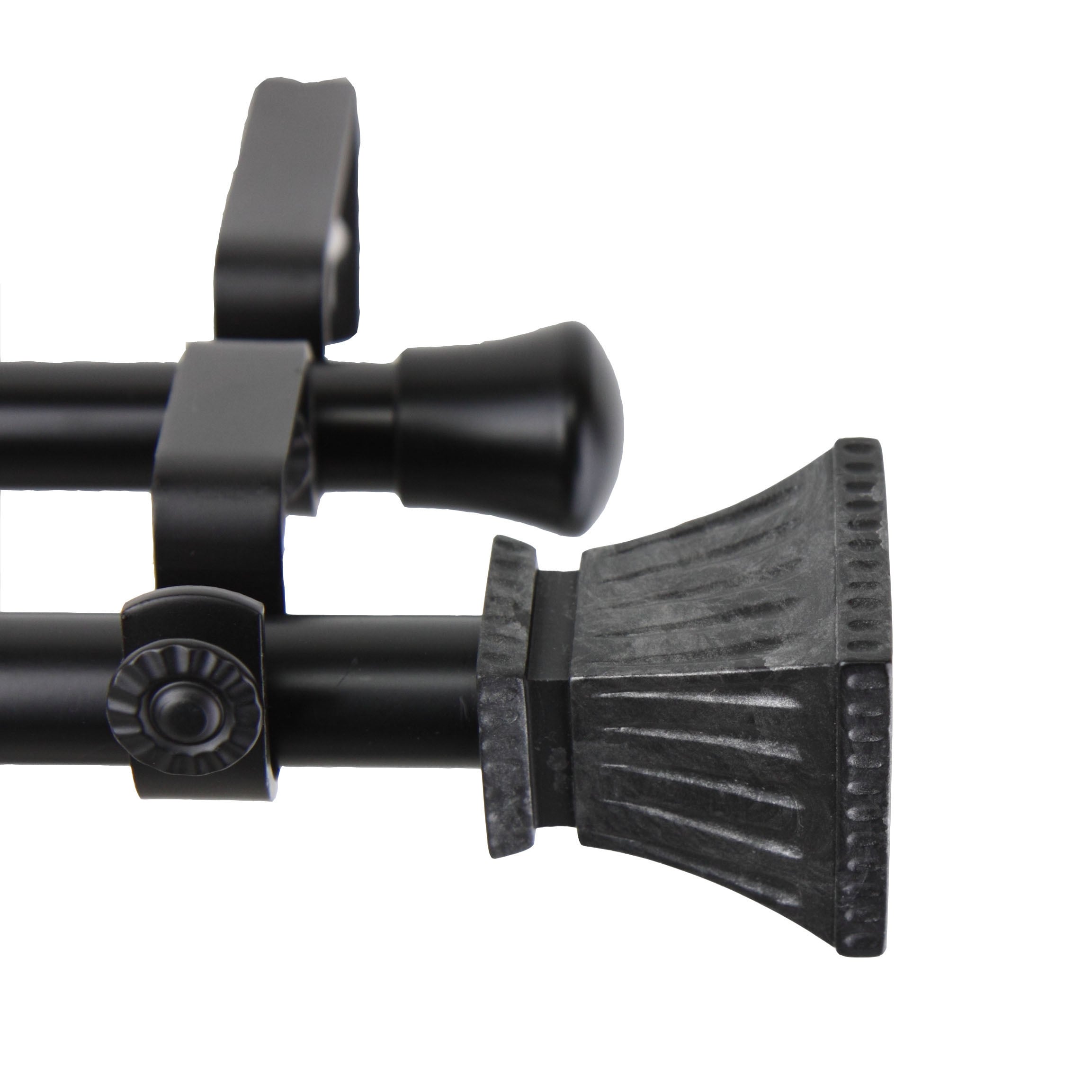 Instyledesign Marlene Adjustable Double Curtain Rod