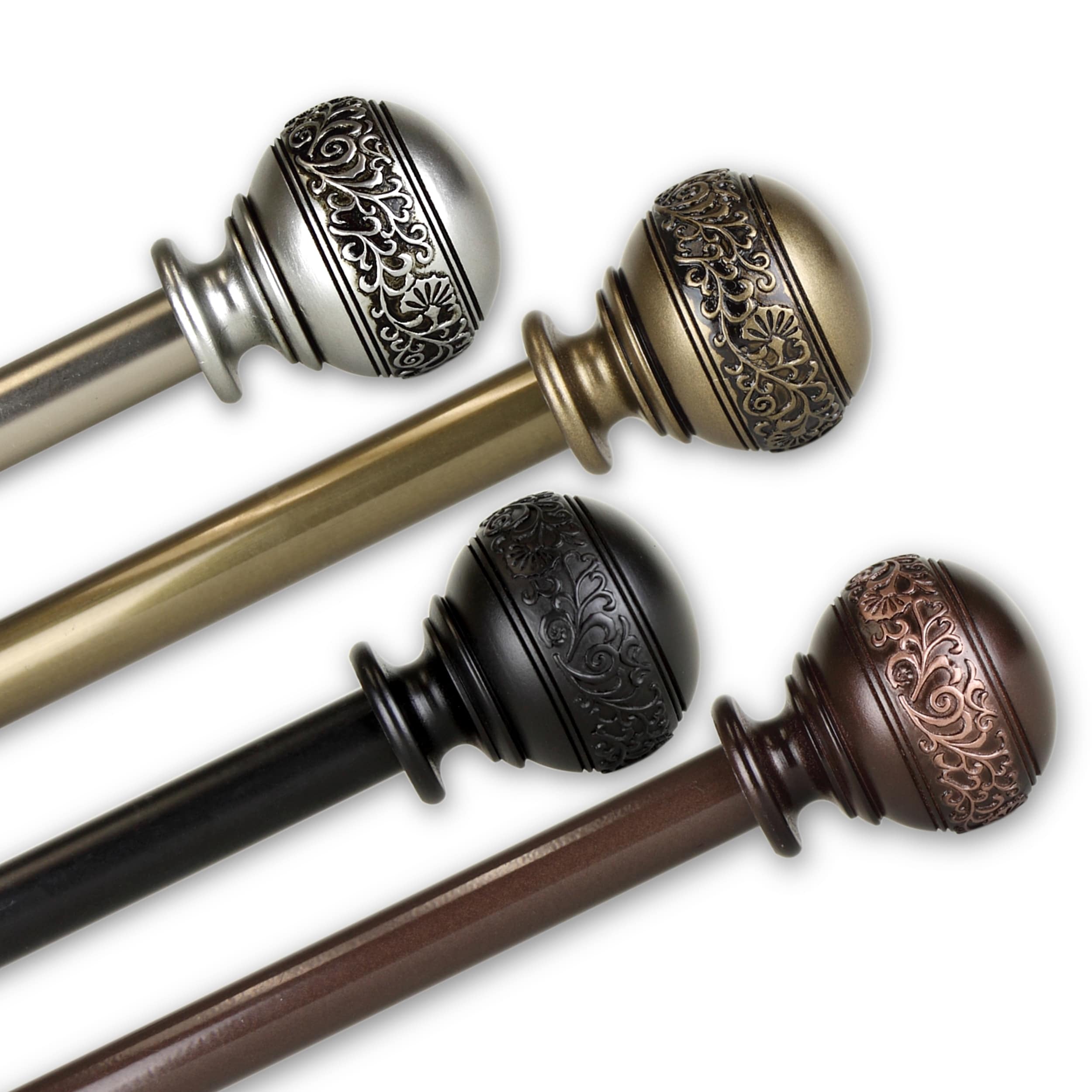 Instyledesign Nadine Adjustable Curtain Rod