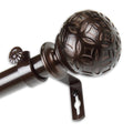 Instyledesign Odette 1 Inch Diameter Adjustable Curtain Rod