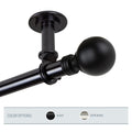 Instyledesign Pellet 1 Inch Diameter Ceiling Curtain Rod Room Divider