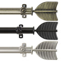 Instyledesign Quill Adjustable Curtain Rod