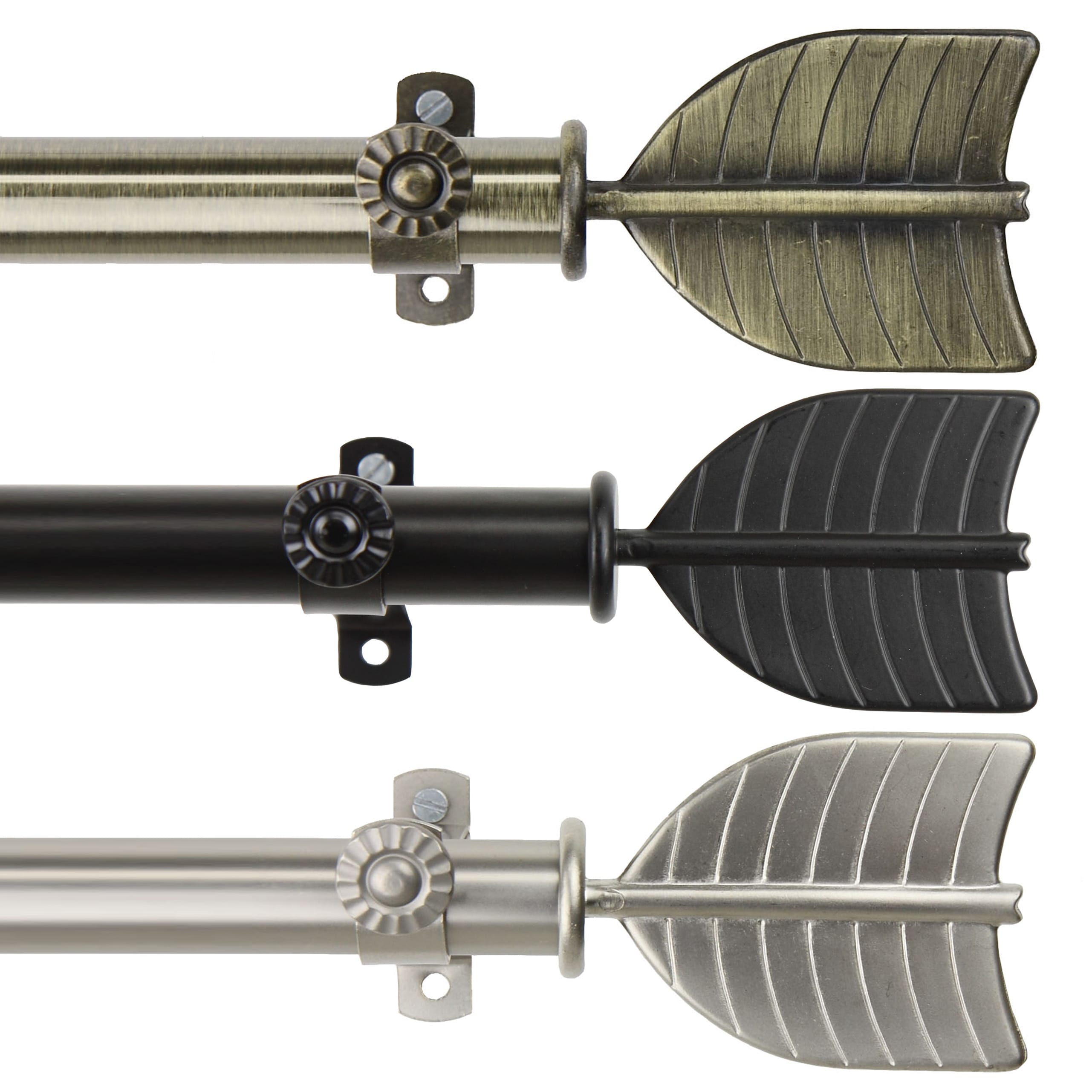Instyledesign Quill Adjustable Curtain Rod