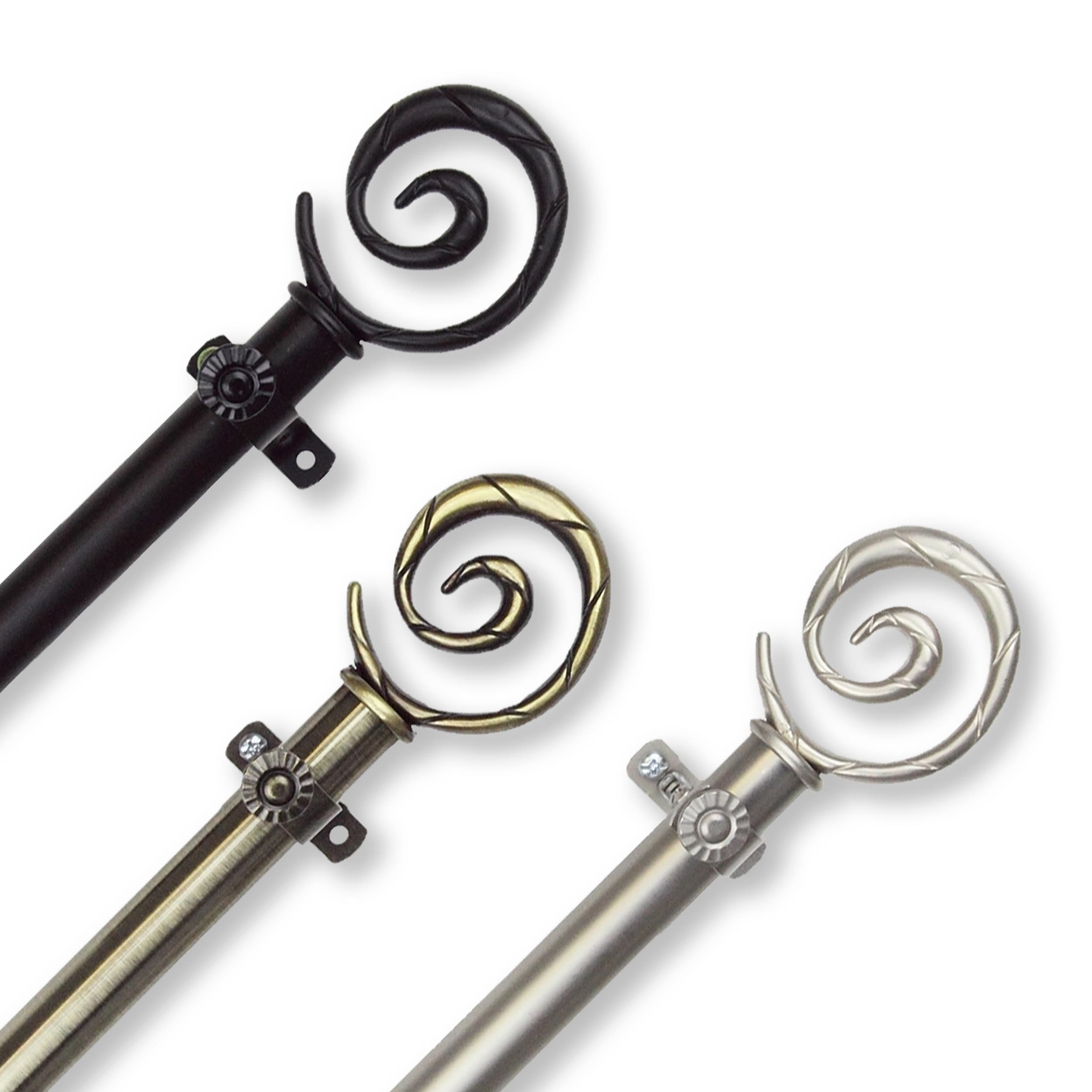 Instyledesign Radial Adjustable Curtain Rod