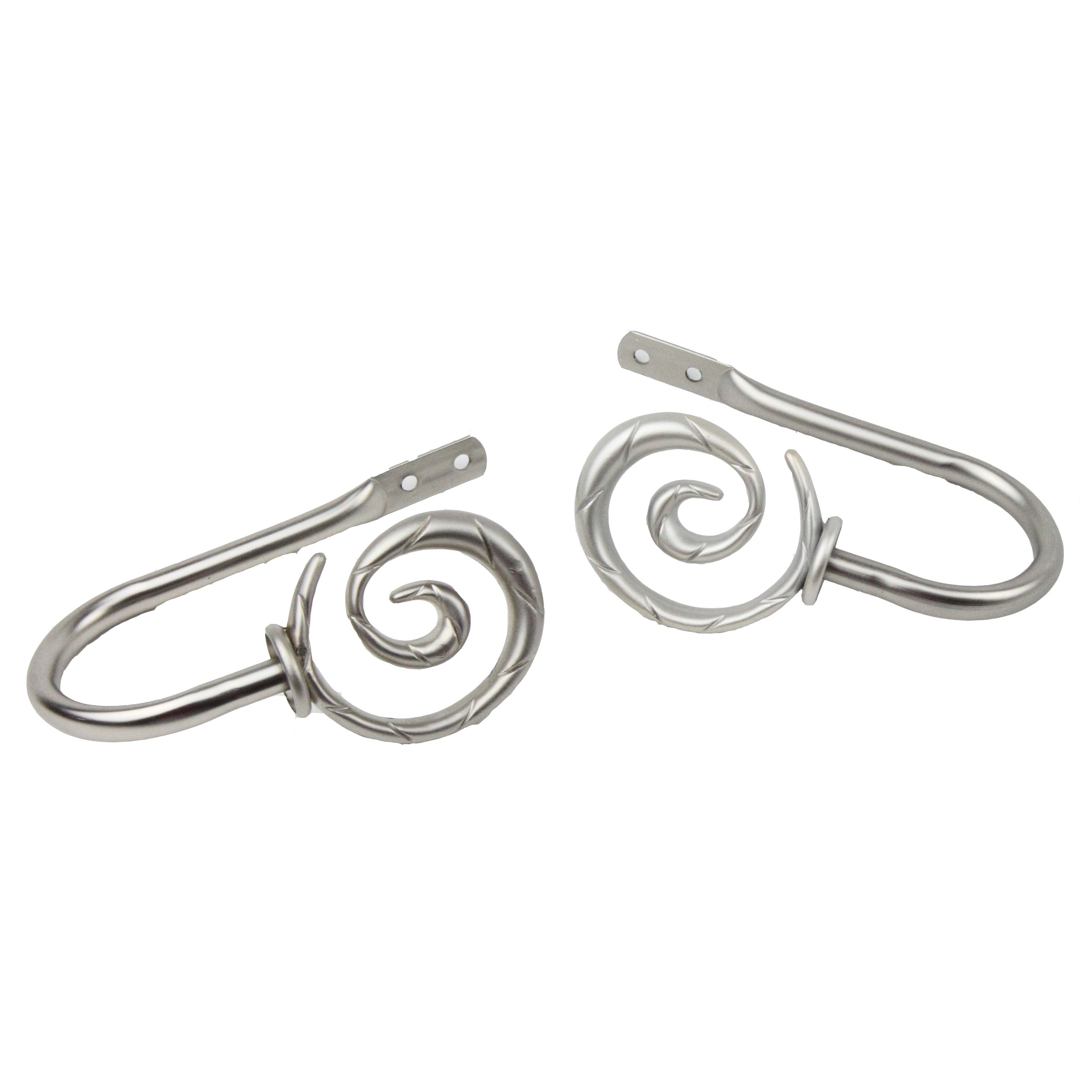 Instyledesign Radial Curtain Holdback Pair N A