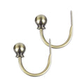 Instyledesign Rosa Decorative Finial Holdback Tieback Pair N A