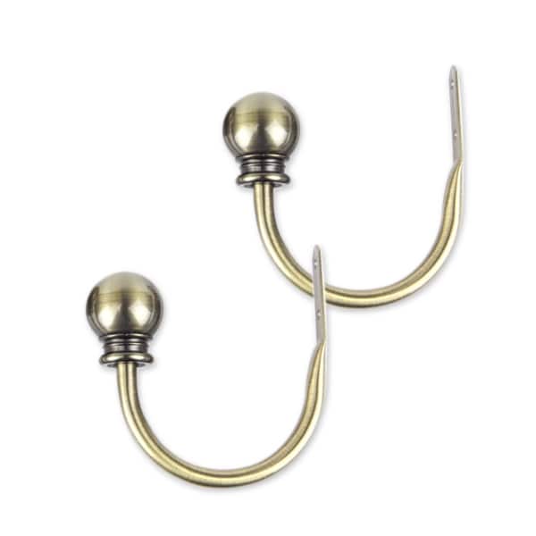 Instyledesign Rosa Decorative Finial Holdback Tieback Pair N A