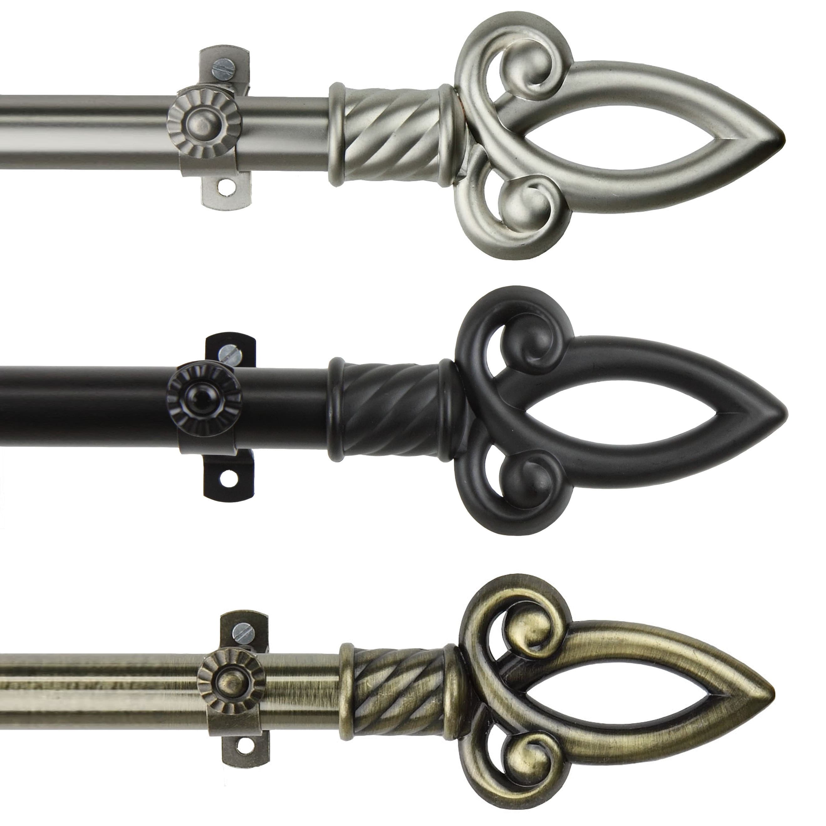 Instyledesign Saber Adjustable Curtain Rod