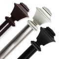 Instyledesign Schubert 1.5 Custom Cut Length Curtain Rod
