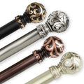 Instyledesign Silvanus 1 Inch Diameter Adjustable Curtain Rod