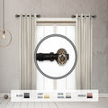 Instyledesign Sycamore 1 Side Curtain Rod 12 20 Inch Long Set Of 2 12 To 20 Inches