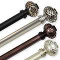 Instyledesign Sycamore 1 Inch Diameter Adjustable Curtain Rod