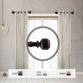 Instyledesign Xavier 1 Side Curtain Rod 12 20 Inch Long Set Of 2 12 To 20 Inches