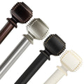 Instyledesign Xavier 1 Inch Diameter Adjustable Curtain Rod