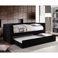 Ina Contemporary Tufted Tuxedo Daybed By Foa Twin