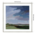 Incoming By Pamela Munger Wood Framed Wall Art Print Lucie Silver White