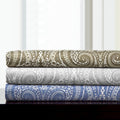 Incredibly Soft 4 Piece Paisley Sheet Set