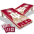 Indiana Hoosiers Ncaa 2X4 Professional Cornhole Board Set