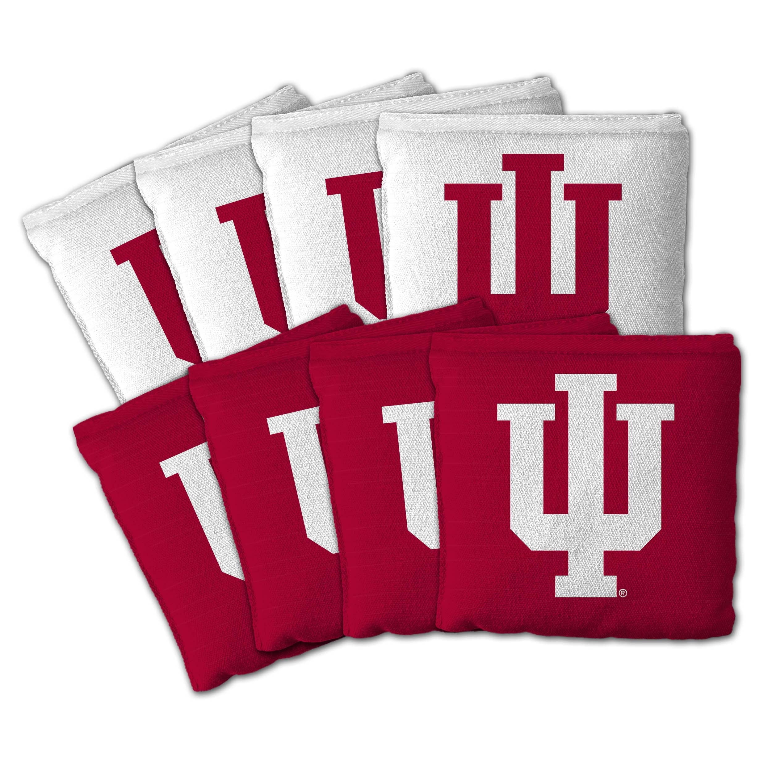 Indiana Hoosiers Ncaa Dual Sided Pro Stop Slide Cornhole Bags