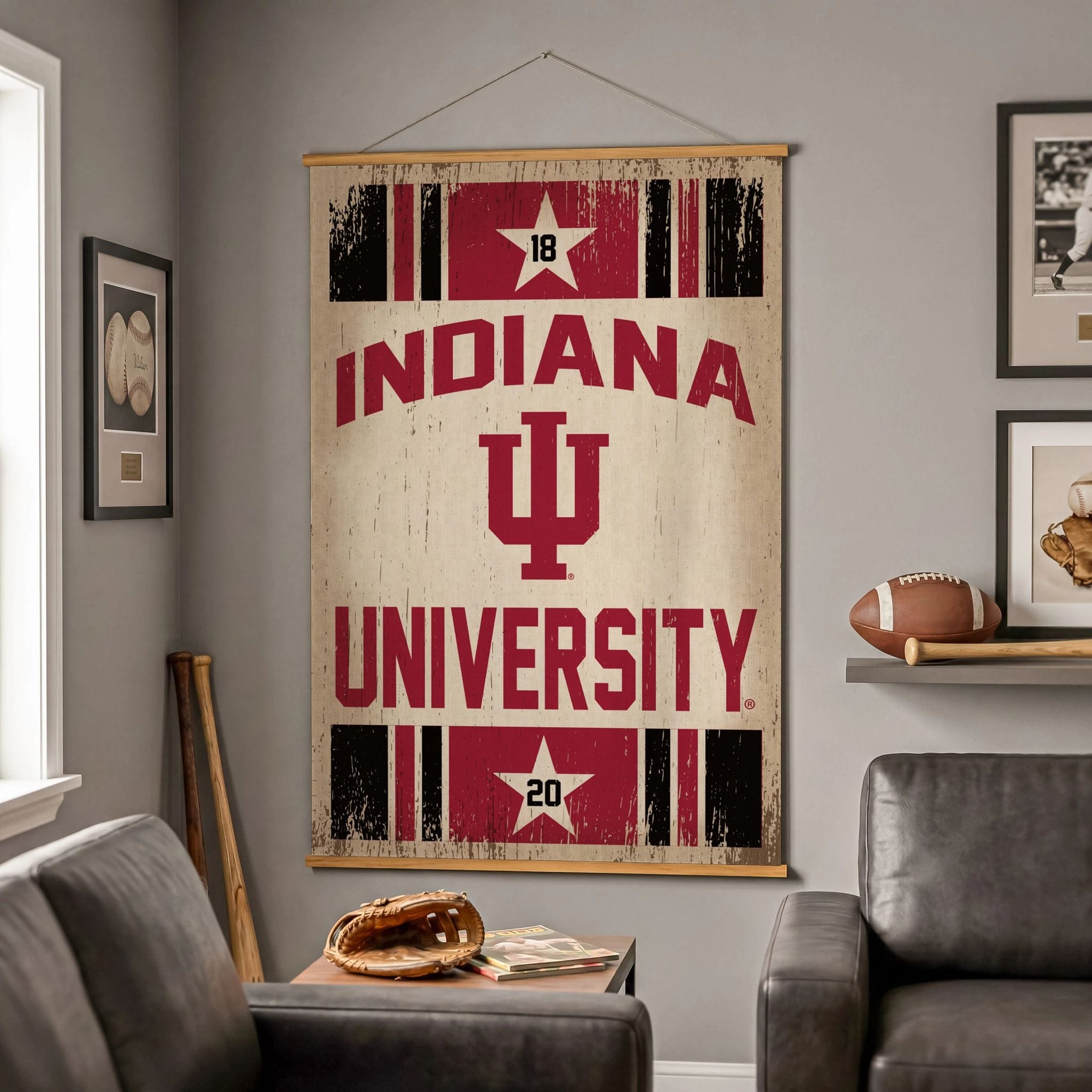 Indiana University Canvas Wall Tapestry