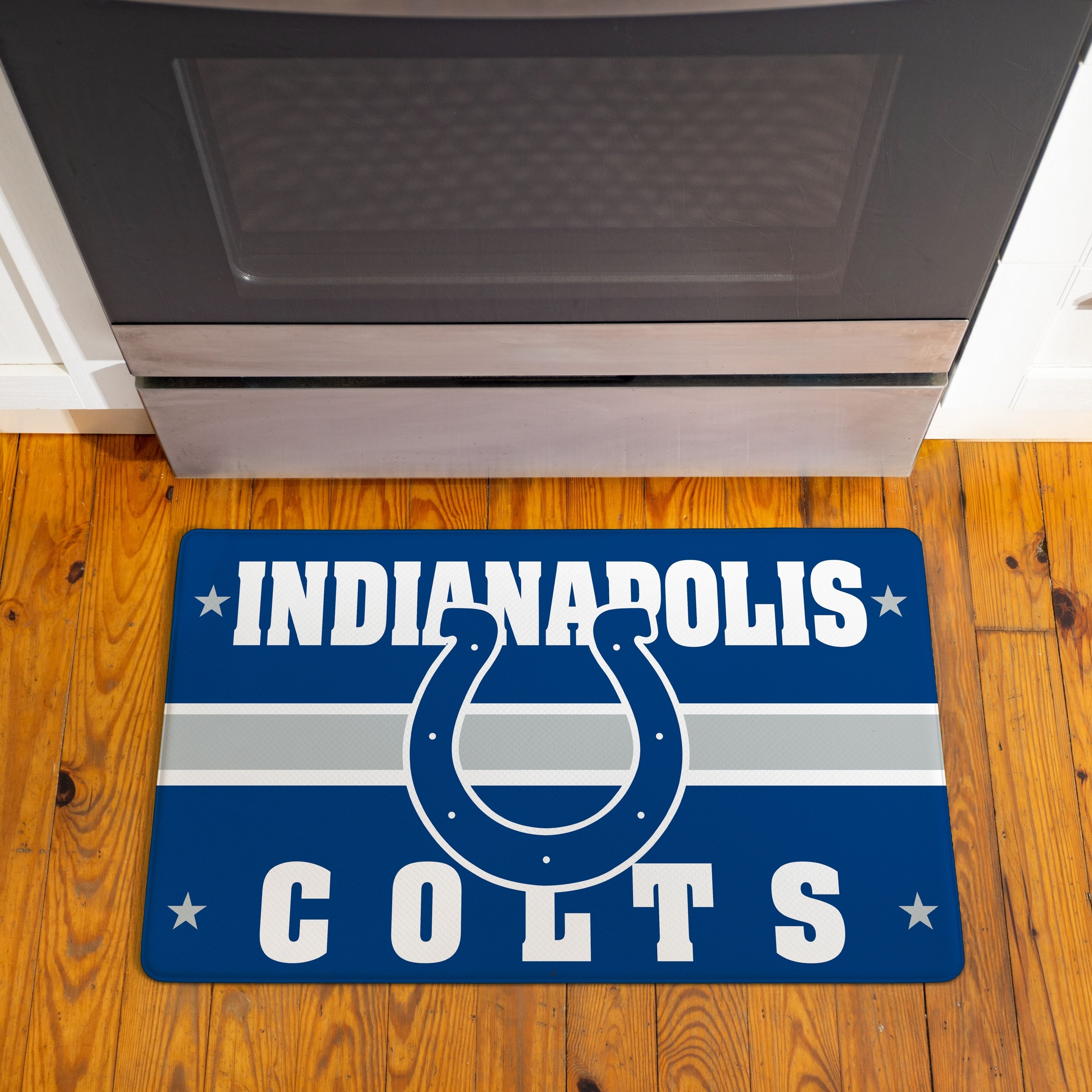 Indianapolis Colts Anti Fatigue Door Mat 30 X 18