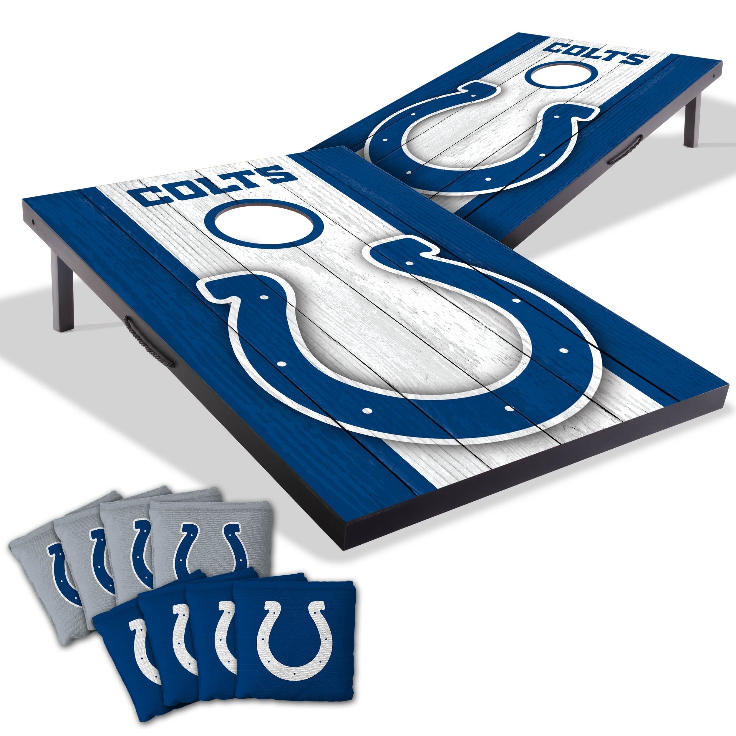 Indianapolis Colts Nfl Compact 2X3 Tailgate Cornhole Board Set