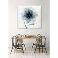 Indigo Bloom Iii Gallery Wrapped Canvas Yellow Blue Green Red Black White