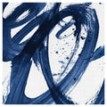 Indigo Brushstrokes By Willowbrook Fine Art Canvas Art Print Abstract