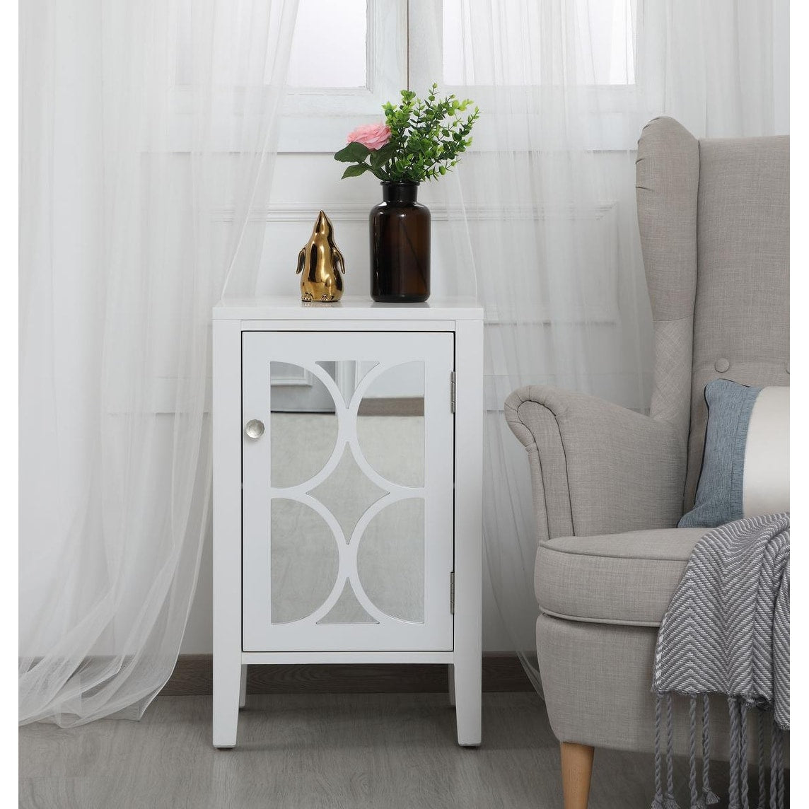 Indigo Home Mirrored Cabinet