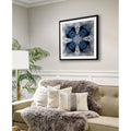 Indigo Kaleidoscope Iv Framed Giclee Print