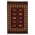 Handmade Herat Oriental Indo Turkish Wool Kilim India 4 X 6