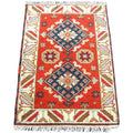 Handmade Herat Oriental Indo Kazak Wool Rug Afghanistan 2 X 3