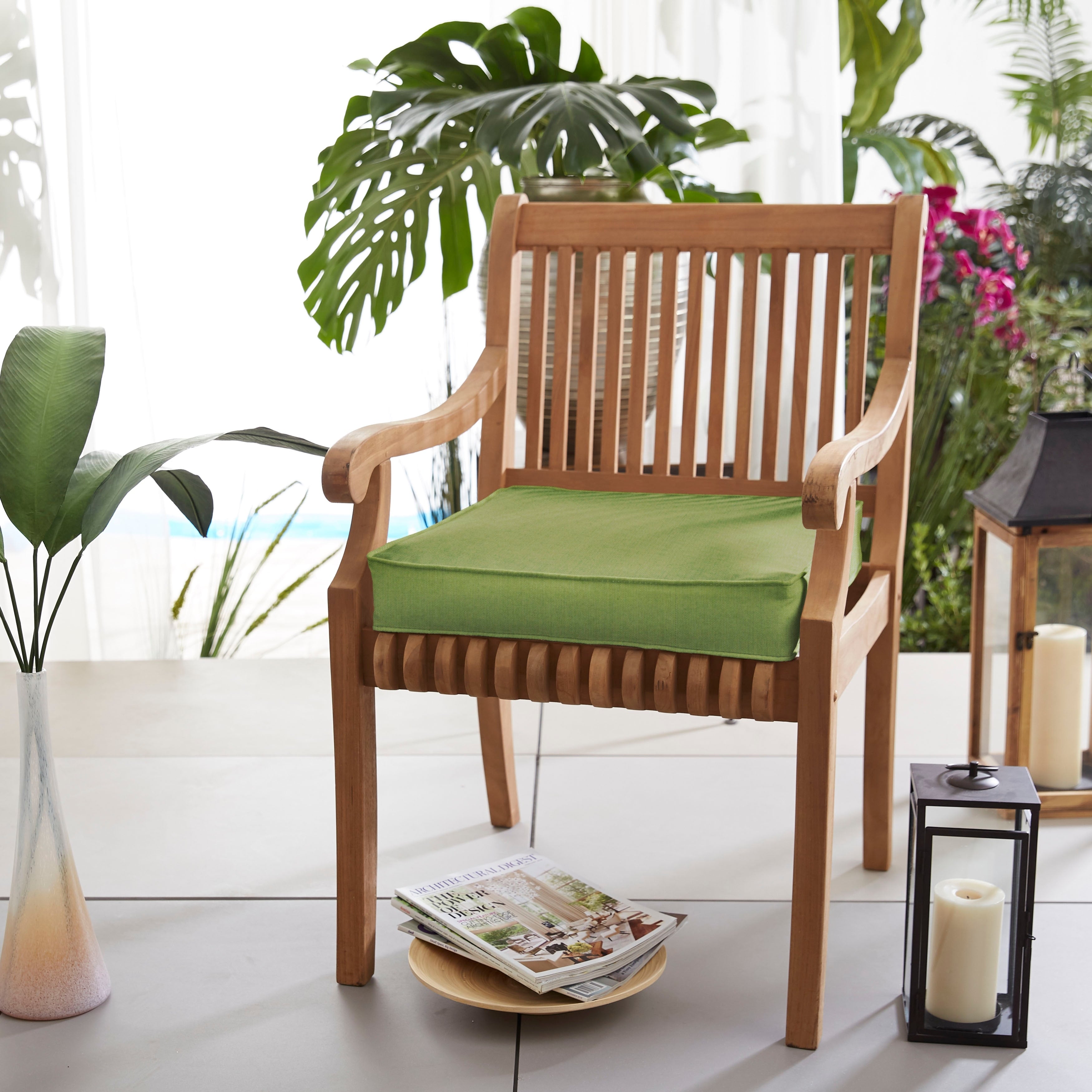 Sunbrella Indoor Outdoor 19 Inch Chair Cushion