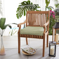 Sunbrella Indoor Outdoor Textured Neutral 20 Inch Chair Cushion