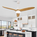 Indoor Ceiling Fan With Dimmable Led Light Reversible Motor