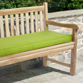 Indoor Outdoor 48 Bench Cushion With Sunbrella Fabric Solid Bright