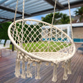 Sorbus Hammock Chair Macrame Swing 265 Pound Capacity