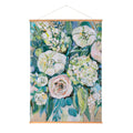 Indoor Wall Decor Canvas Tapestry Floral Bouquet