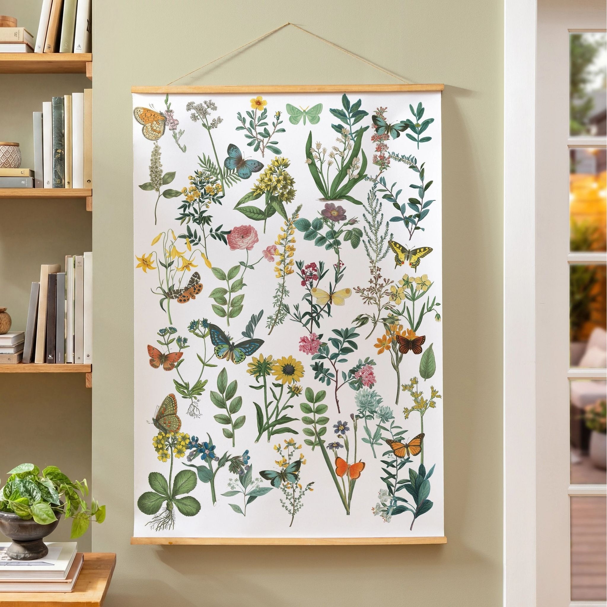 Indoor Wall Decor Canvas Tapestry Garden Scatter