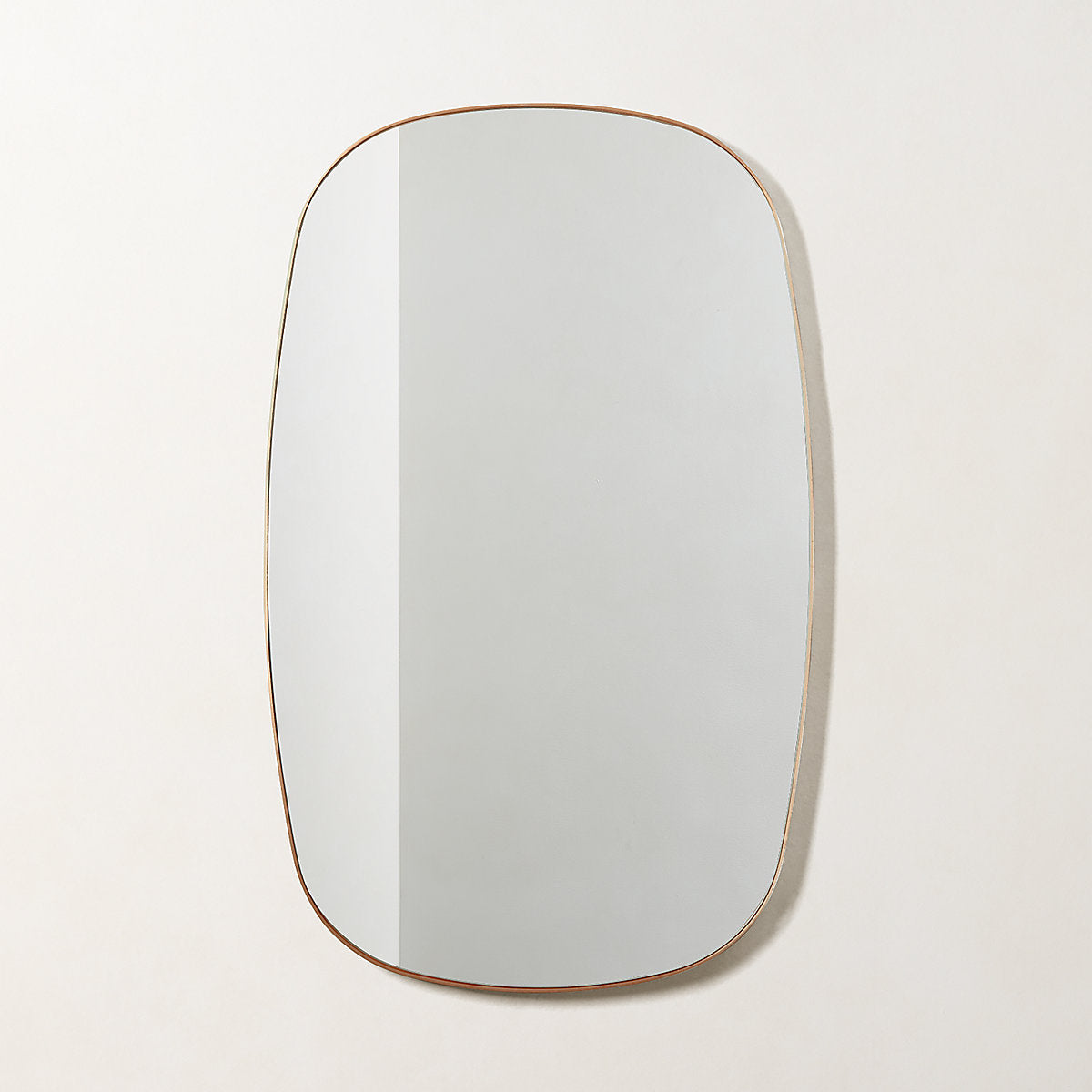 Infinity Modern Brass Full-Length Floor Mirror 48inx76in