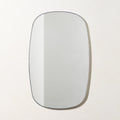 Infinity Modern Silver Full-Length Floor Mirror 48inx76in