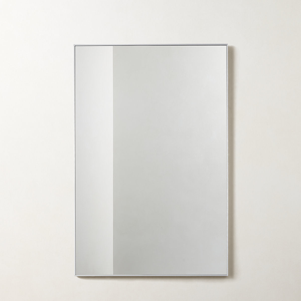 Infinity Silver Oblong Wall Mirror 23inx37in