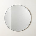 Infinity Modern Black Full-Length Floor Mirror 32inx76in