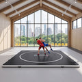 Inflatable Gymnastics Mat Wrestling Air Track Electric Pump Included