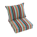 Ingram Sunbrella Carousel Confetti Indoor Outdoor Corded Cushion And Pillow Chair Set